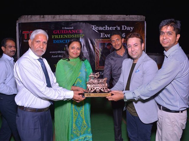 TEACHERS DAY 2016 celebrated at TERII Kurukshetra