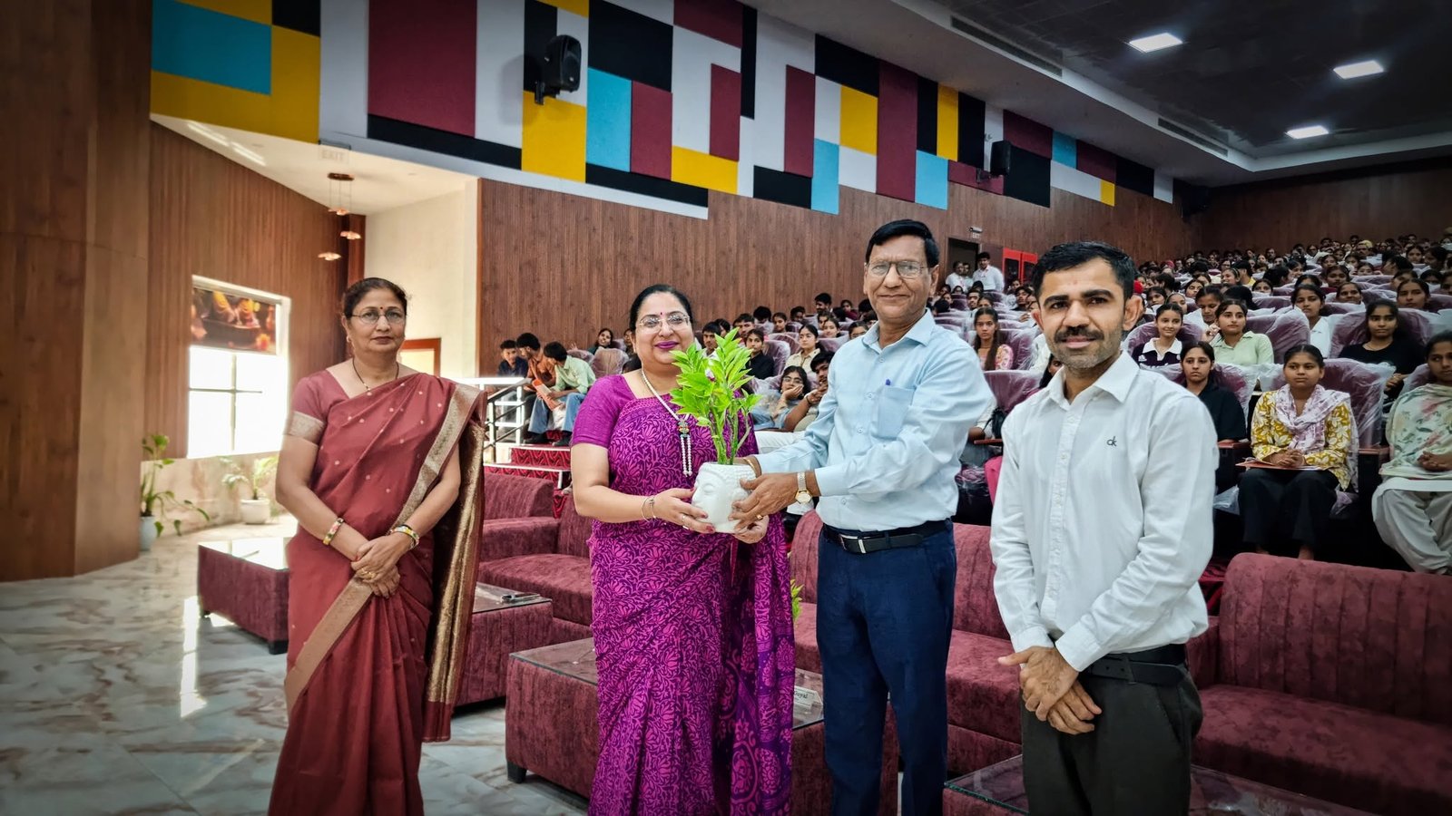 TERI College proudly celebrated Pratibha Samman Samaroh-2026 at Vyom Auditorium, honoring 340 meritorious Class XII students for their outstanding academic achievements