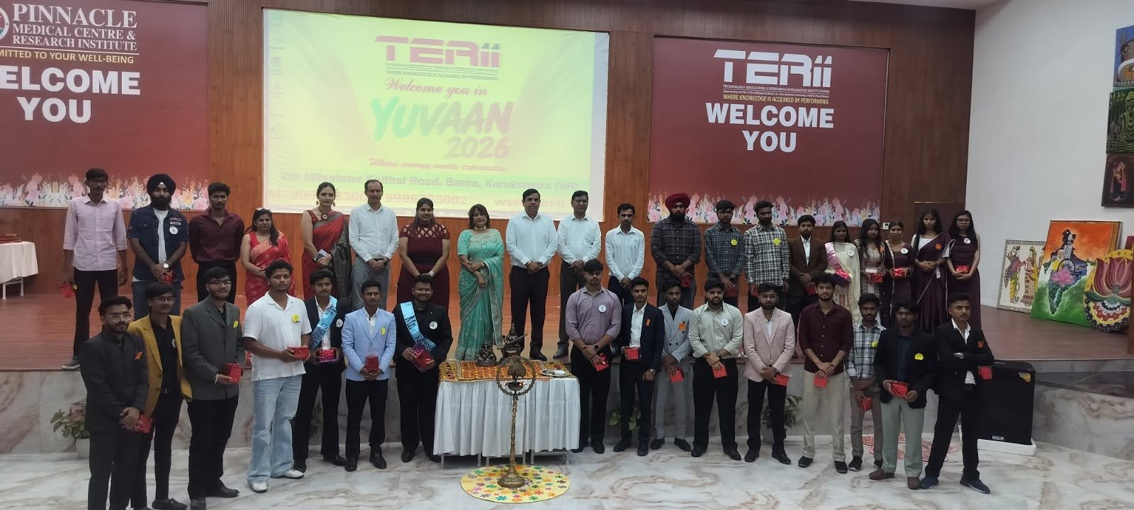 TERII College celebrated its annual fest “Yuvaan 2026” with great energy and enthusiasm.